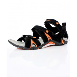 Black Orange Stylish Design Casual Sandal DR-497